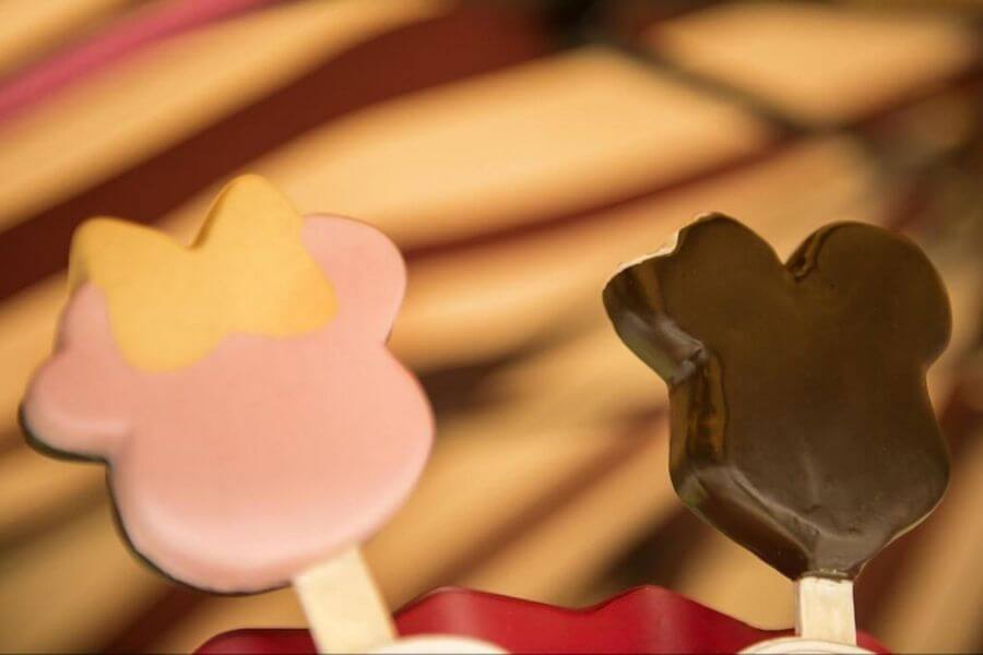 Mickey and Minnie Ice cream bars 