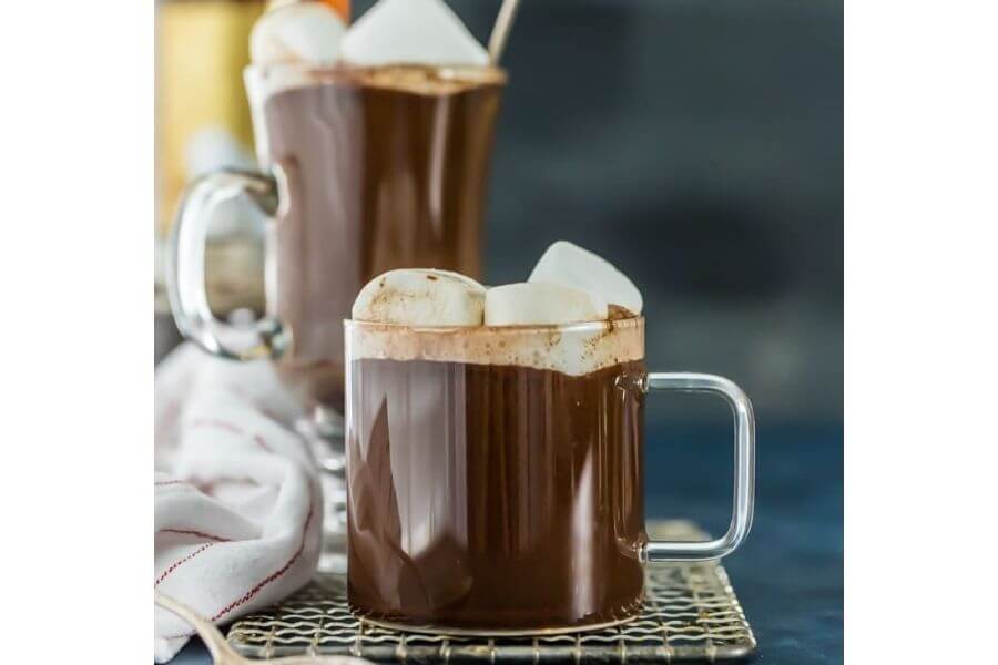Chocolate Hot Buttered Rum