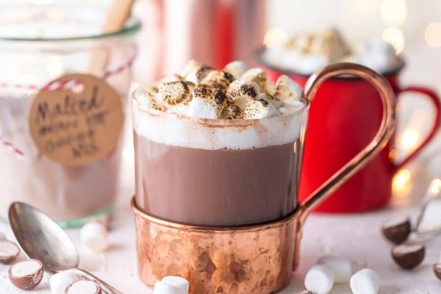 Malted Hot Chocolate