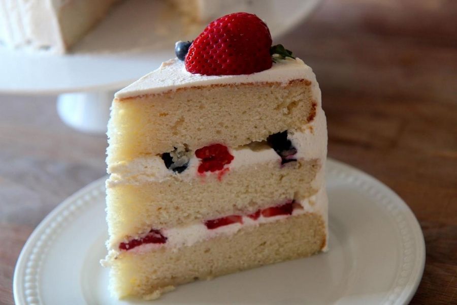 Triple Berry Cake