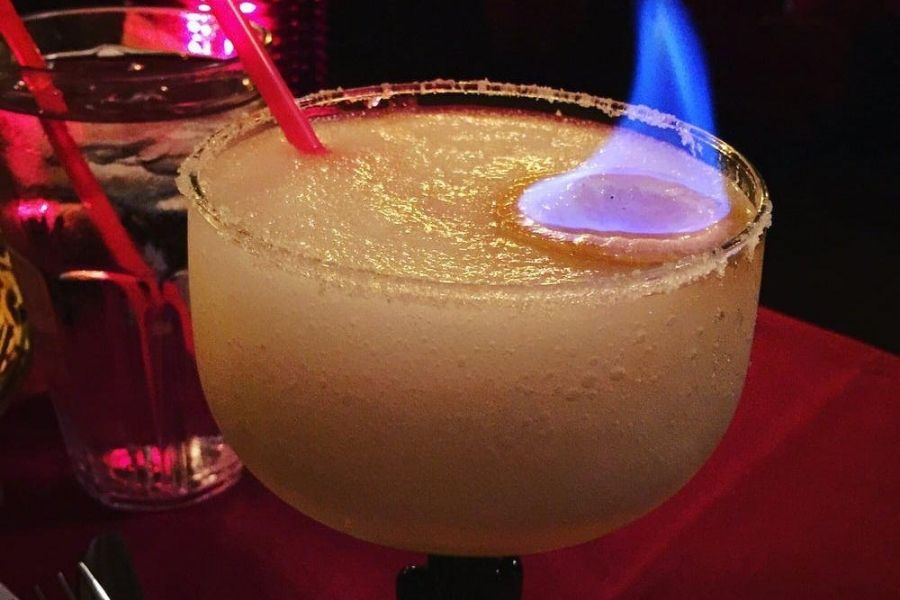 The Flaming Margarita
