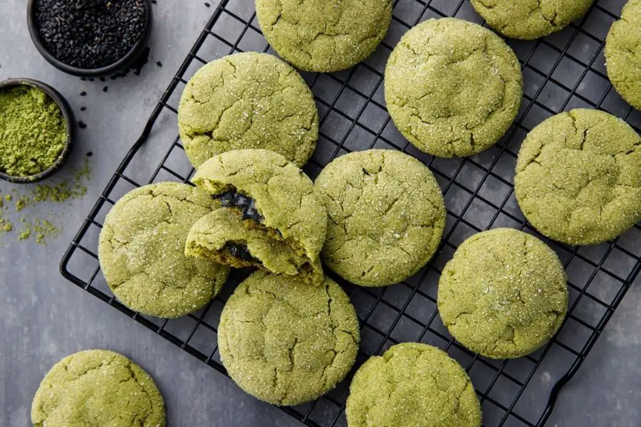 Green Matcha Cookies