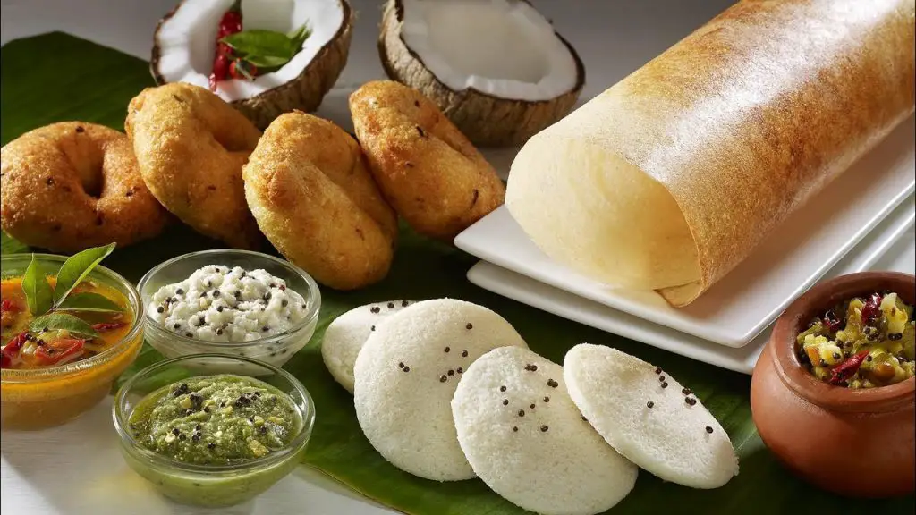 A SOUTH INDIAN MEAL