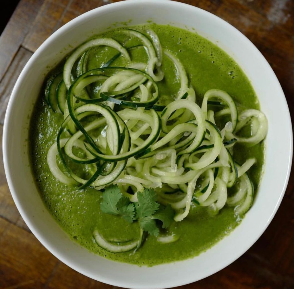Spinach soup 