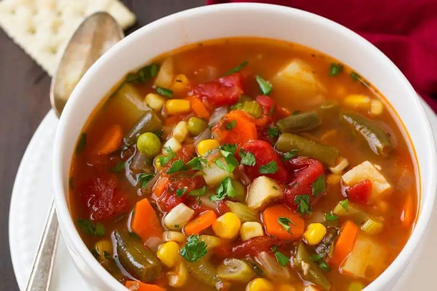 Mixed Vegetable Clear Soup