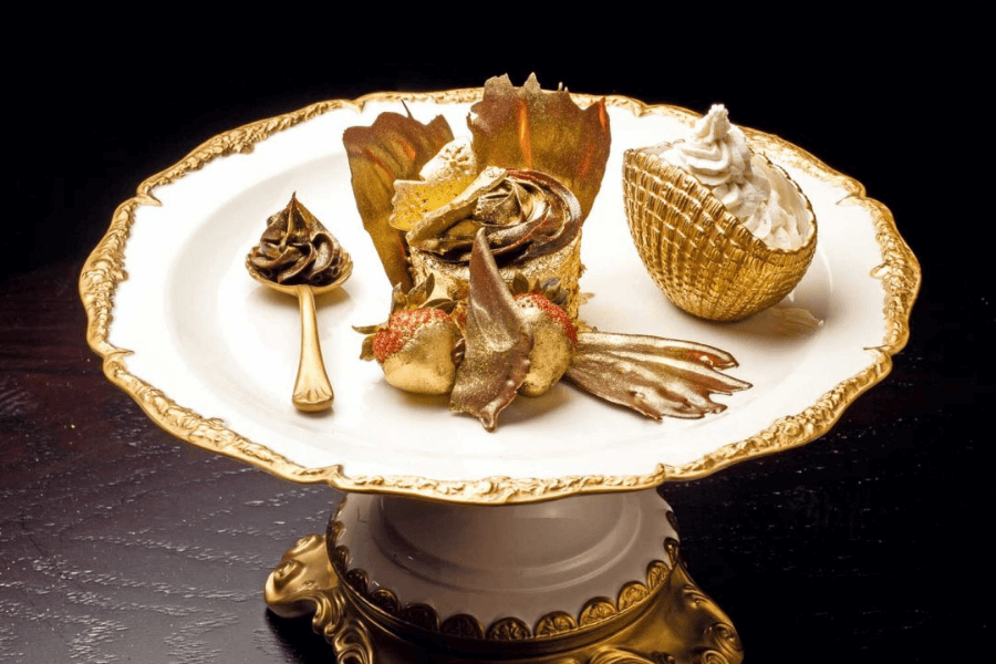 The Golden Phoenix Cupcake