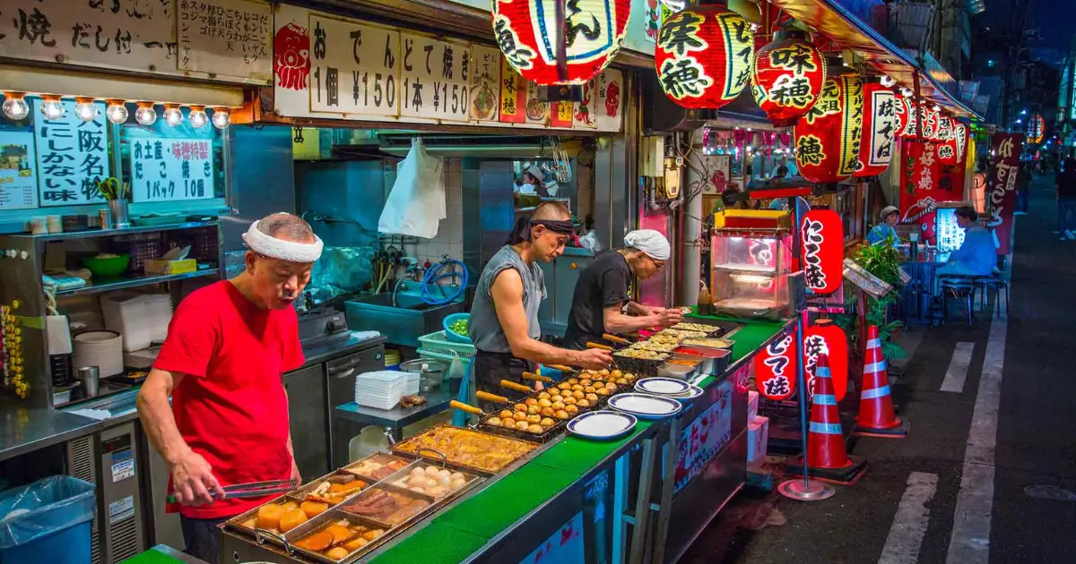 Street Foods to Eat in Osaka